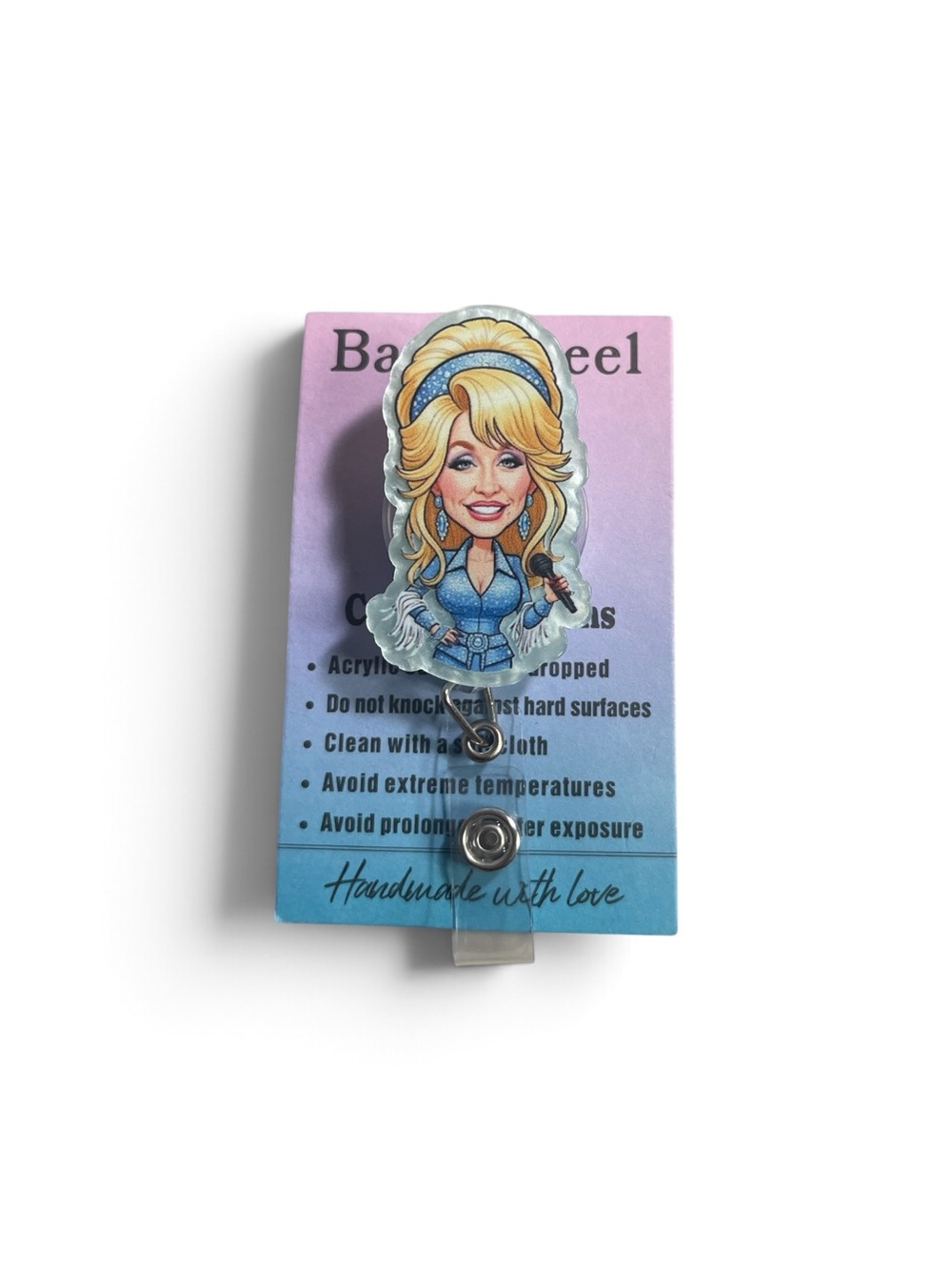 Dolly Parton Badge Reel